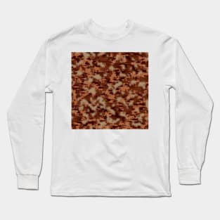 Coffee Camouflage Long Sleeve T-Shirt